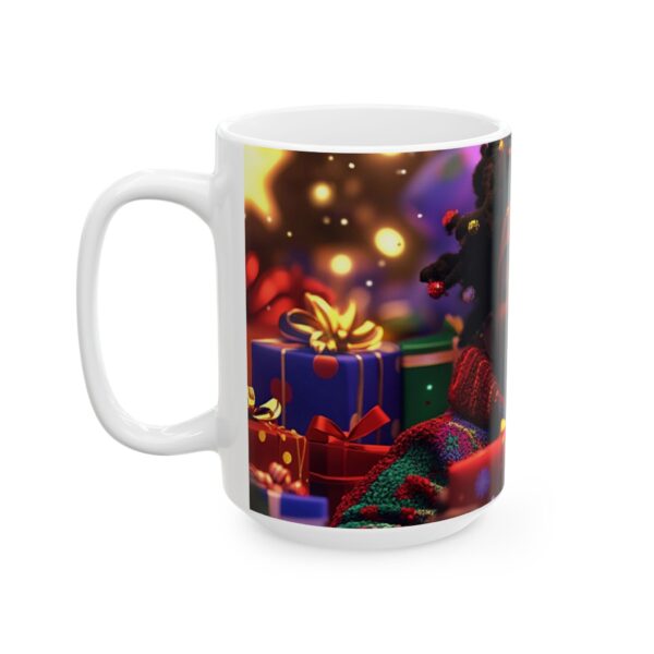 African American Christmas Mug, Fun and Festive, Gift Idea, Original Design, Fun for All Ages Colorful Black Male - Image 7