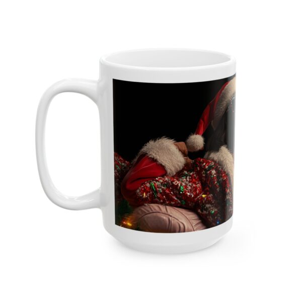 Snoop Dogg Christmas Ceramic Mug, (11oz, 15oz) Fun Novelty Design great gift idea for artist lover, Merry Christmas with a fun design - Image 7