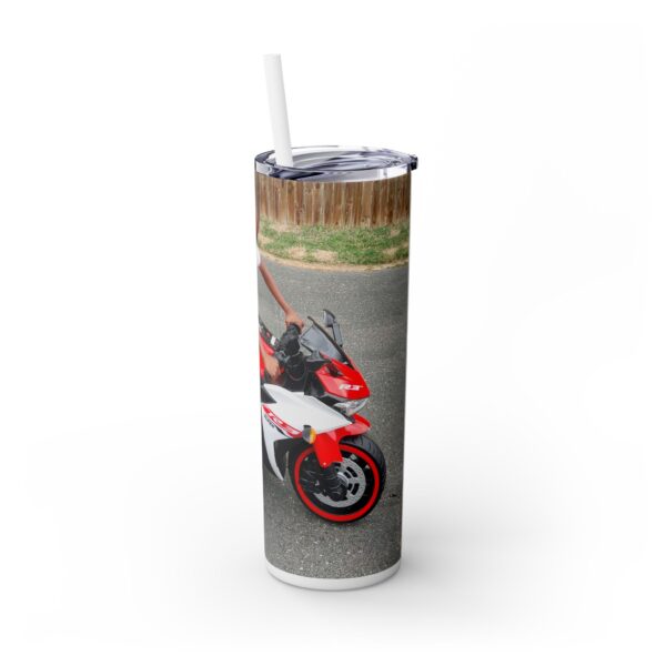 Skinny Tumbler with Straw, 20oz - Image 4