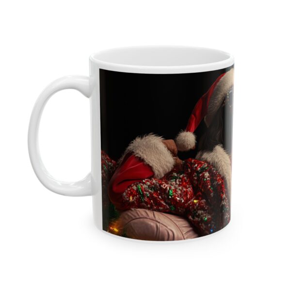 Snoop Dogg Christmas Ceramic Mug, (11oz, 15oz) Fun Novelty Design great gift idea for artist lover, Merry Christmas with a fun design - Image 3