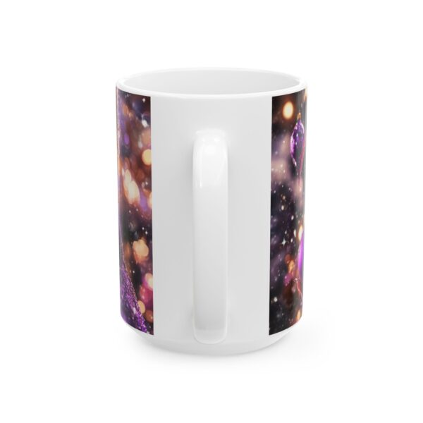 Prince Purple Rain Christmas Ceramic Mug 11 oz and 15 oz, Festive Fun Design, Bold Colors, Coffee Cup, Tea Mug, African American, Novelty - Image 6