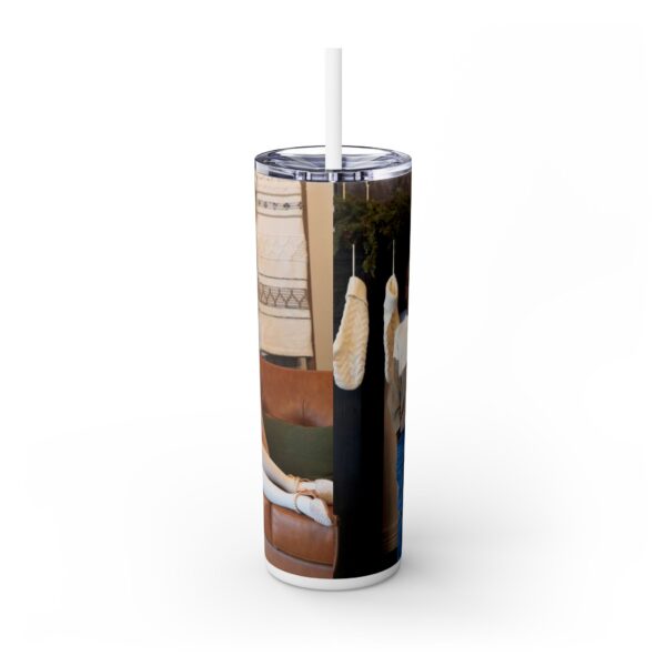 Skinny Tumbler with Straw, 20oz - Image 3